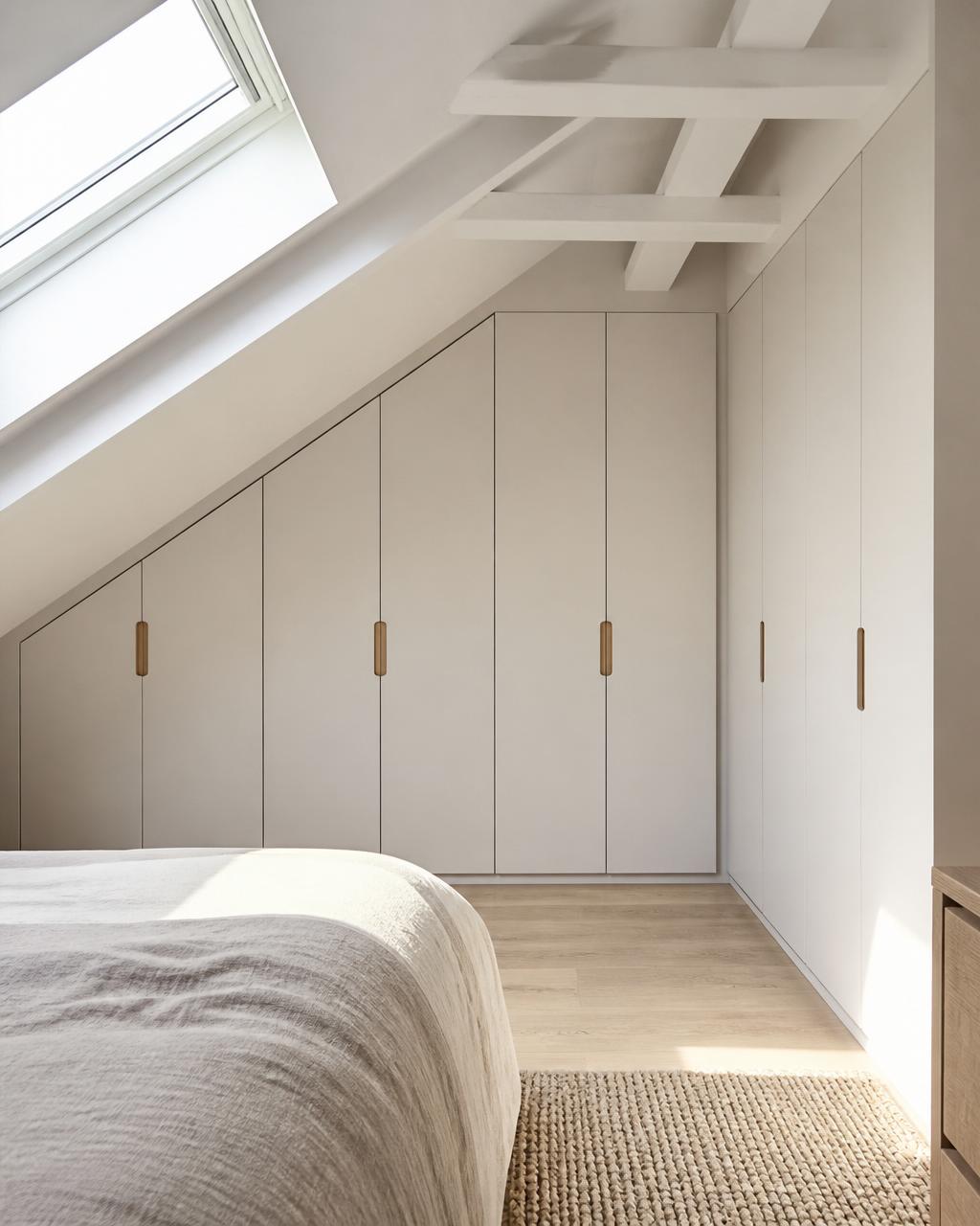 Loft Corner Wardrobe Under Eaves — Hampstead, NW3
