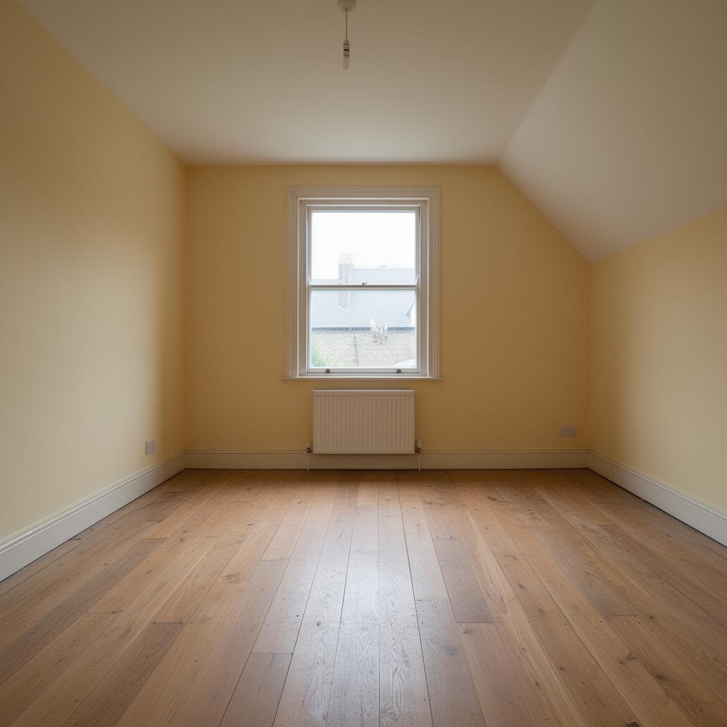 Before — empty bedroom