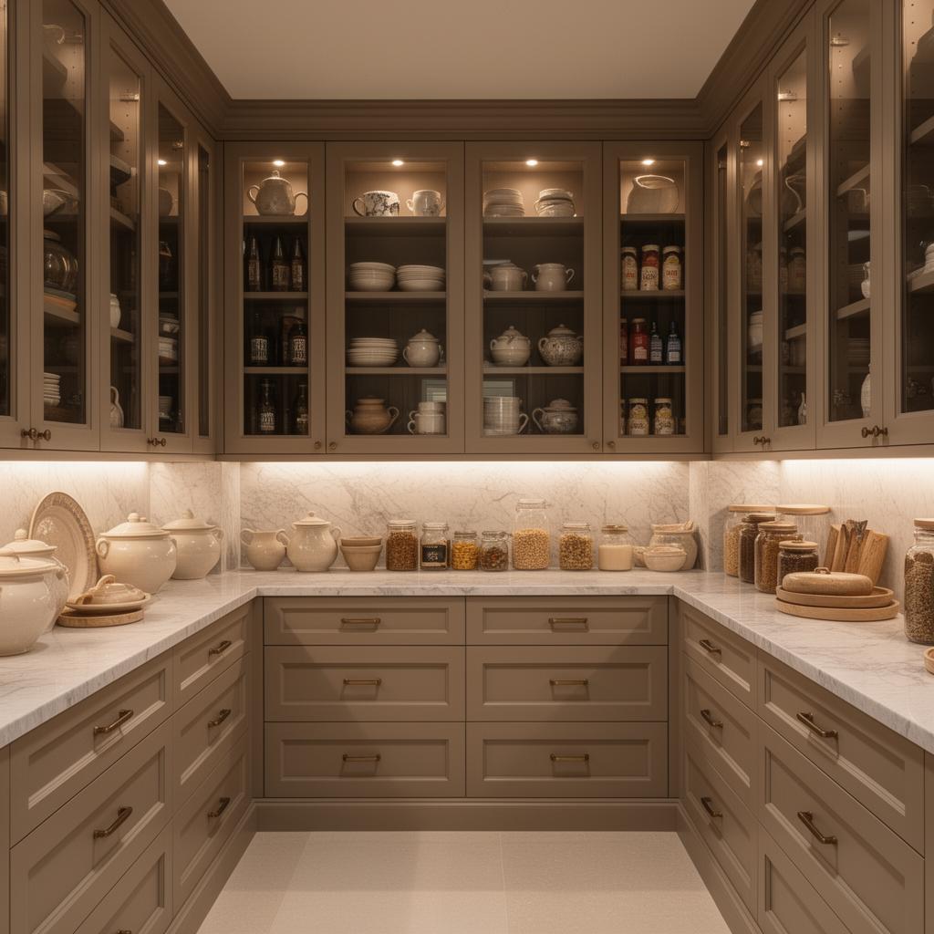 Hampstead Pantry — Walk-in pantry & storage