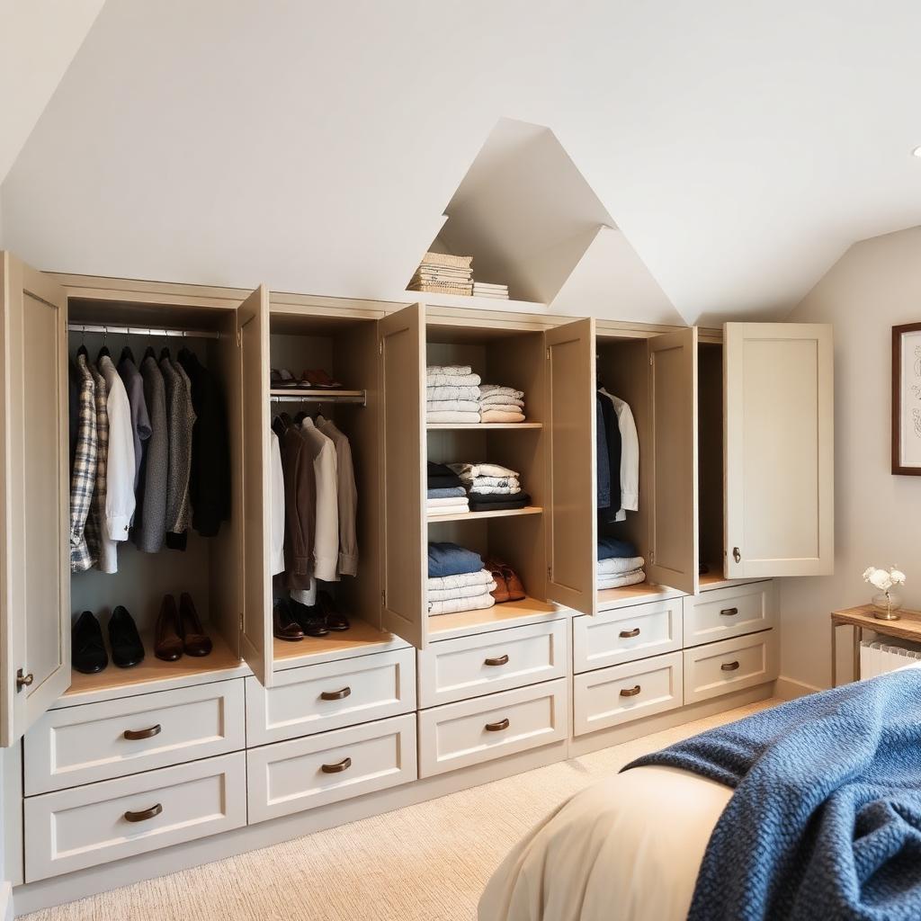 Wandsworth Eaves Storage — Eaves drawers & cupboards