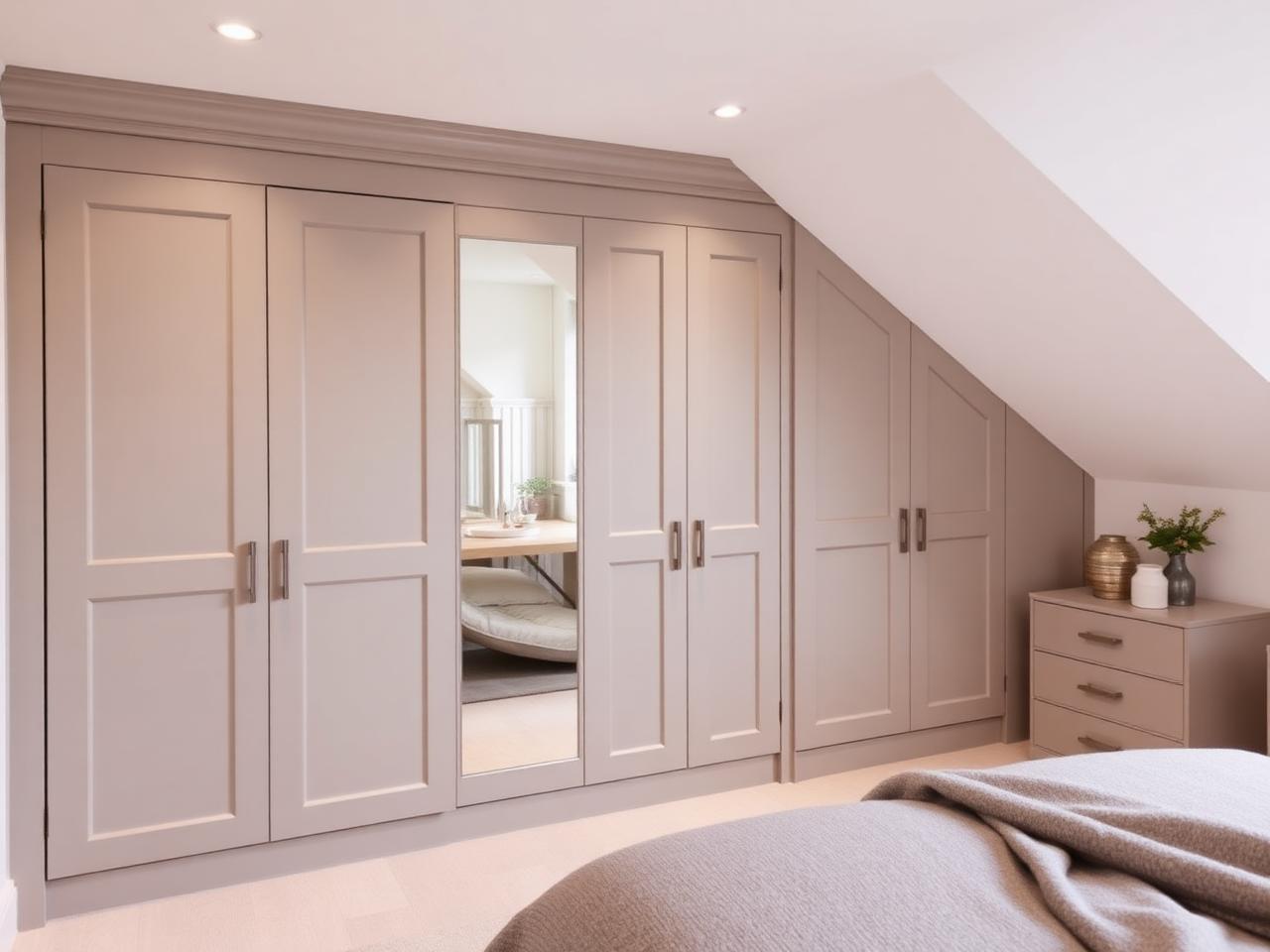 Sloped Ceiling Wardrobes