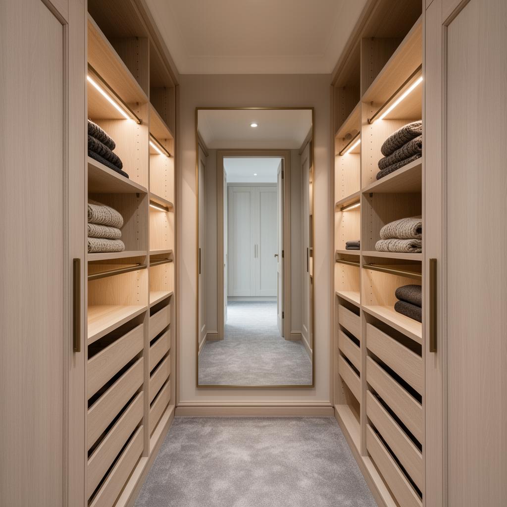 Pimlico Compact Walk-In — Walk-in · oak
