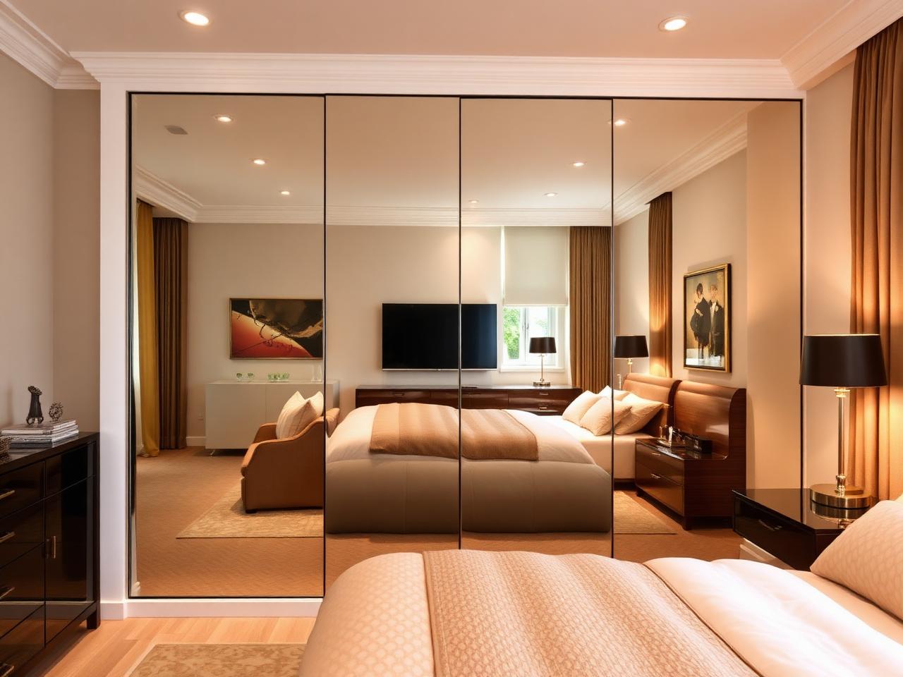 Mirrored Sliding Wardrobe Doors