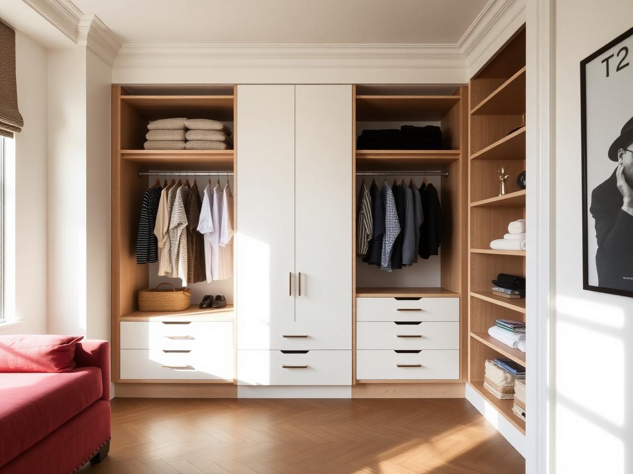 Islington Open Wardrobe — Open wardrobe system