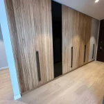 Extra tall fitted wardrobe