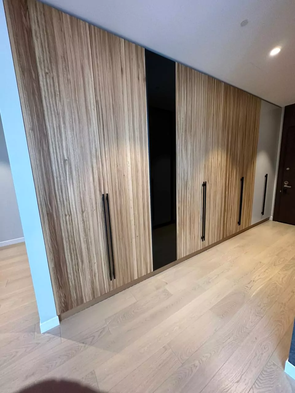 Extra tall fitted wardrobe