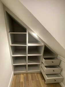 Fitted Set of Drawers in an awkward space