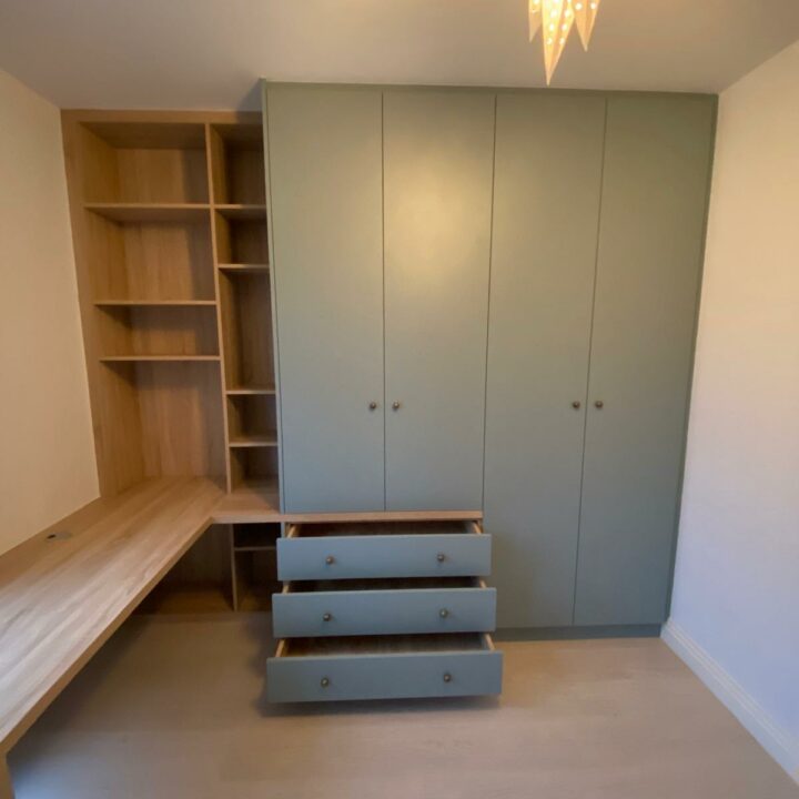 Wardrobes with Built-In Desk