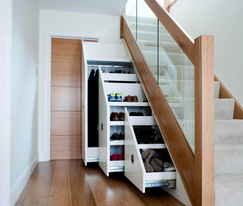 Under-Stairs Storage Solution